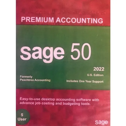 Sage 50 2022 - Logiciel de Comptabilité