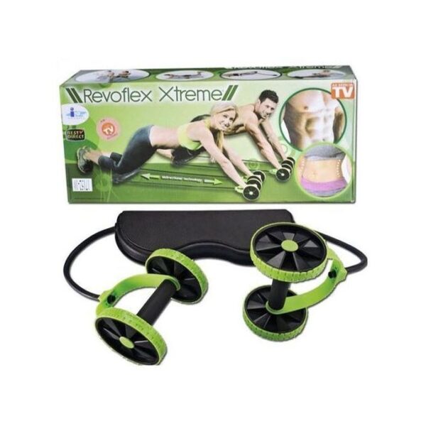 Revoflex Xtreme Double Roue - Exercice Abdominal et Musculation | Loocaal Sénégal